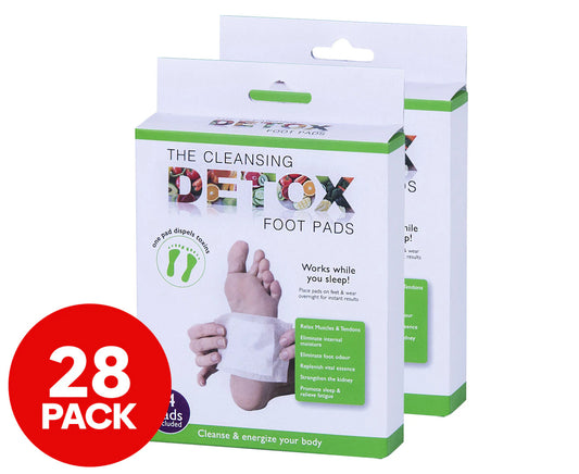 2 X 14Pk the Cleansing Detox Foot Pads